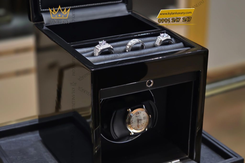 Hộp xoay đồng hồ cao cấp Driklux 1 ngăn xoay 3 Kỳ Lân Luxury Hop xoay dong ho cao cap Driklux 1 ngan xoay 16 Hộp xoay đồng hồ cao cấp Driklux 1 ngăn xoay