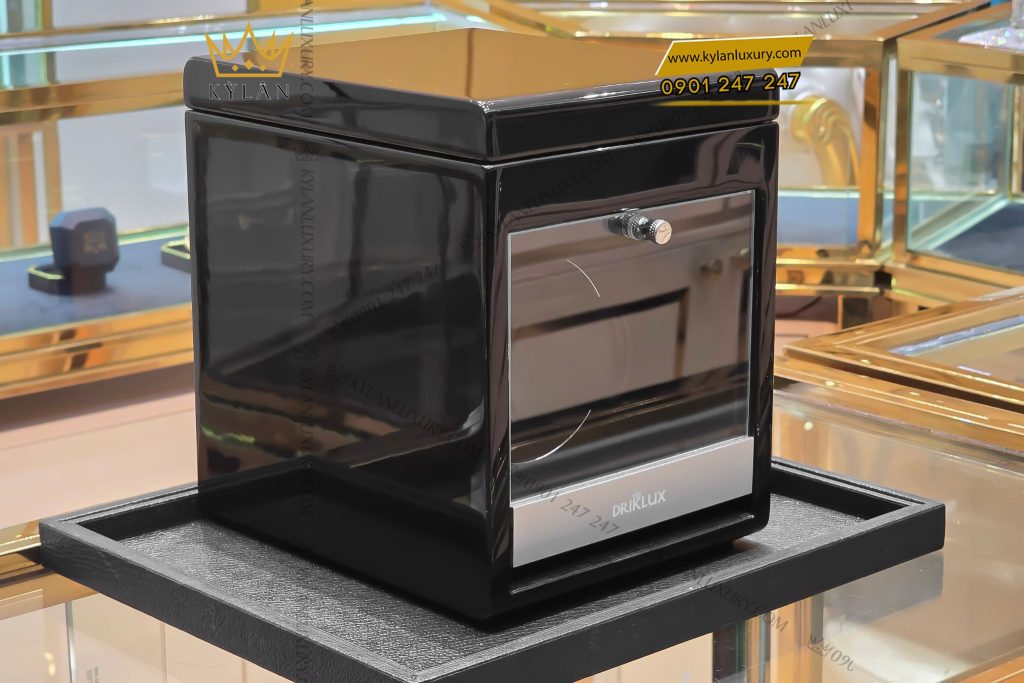 Kỳ Lân Luxury Hop xoay dong ho cao cap Driklux 1 ngan xoay 6 Hộp xoay đồng hồ cao cấp Driklux 1 ngăn xoay