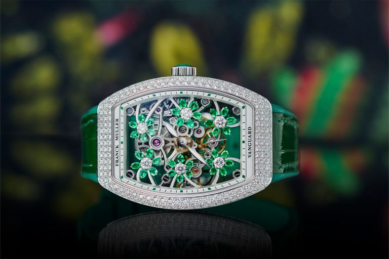 Kỳ Lân Luxury Vanguard Curvex Cut Flower 1 Những chiếc đồng hồ Franck Muller ấn tượng 2025