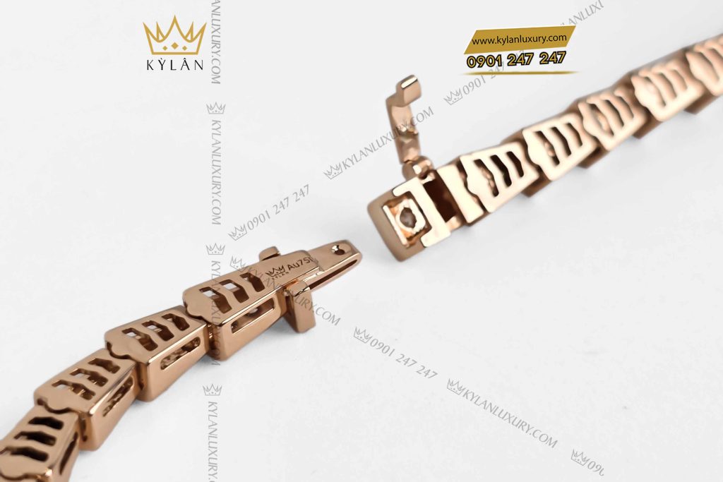 Kỳ Lân Luxury day chuyen vang nguyen khoi au750 dinh kim cuong 3 Dây chuyền vàng nguyên khối Au750 đính kim cương
