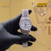Đồng hồ Rolex Datejust 36 126231-0033 mặt số họa tiết gấp nếp ánh bạc