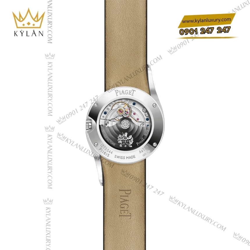 Kỳ Lân Luxury dong ho piaget limelight gala g0a46180 4 Đồng hồ Piaget Limelight Gala mặt số trắng đính kim cương G0A46180