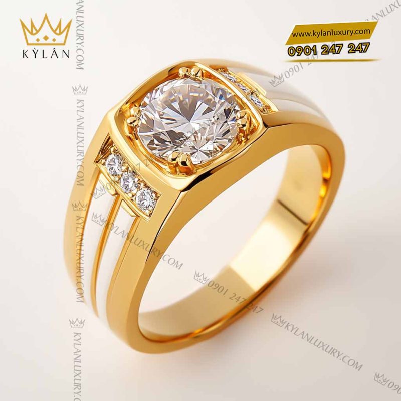 nhan-nam-regal-facet-vang-nguyen-khoi-au750-dinh-kim-cuong