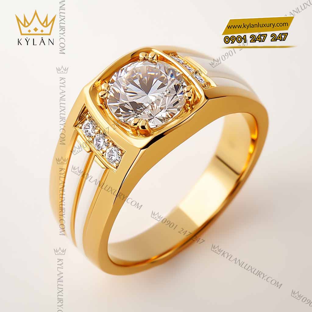 nhan-nam-regal-facet-vang-nguyen-khoi-au750-dinh-kim-cuong