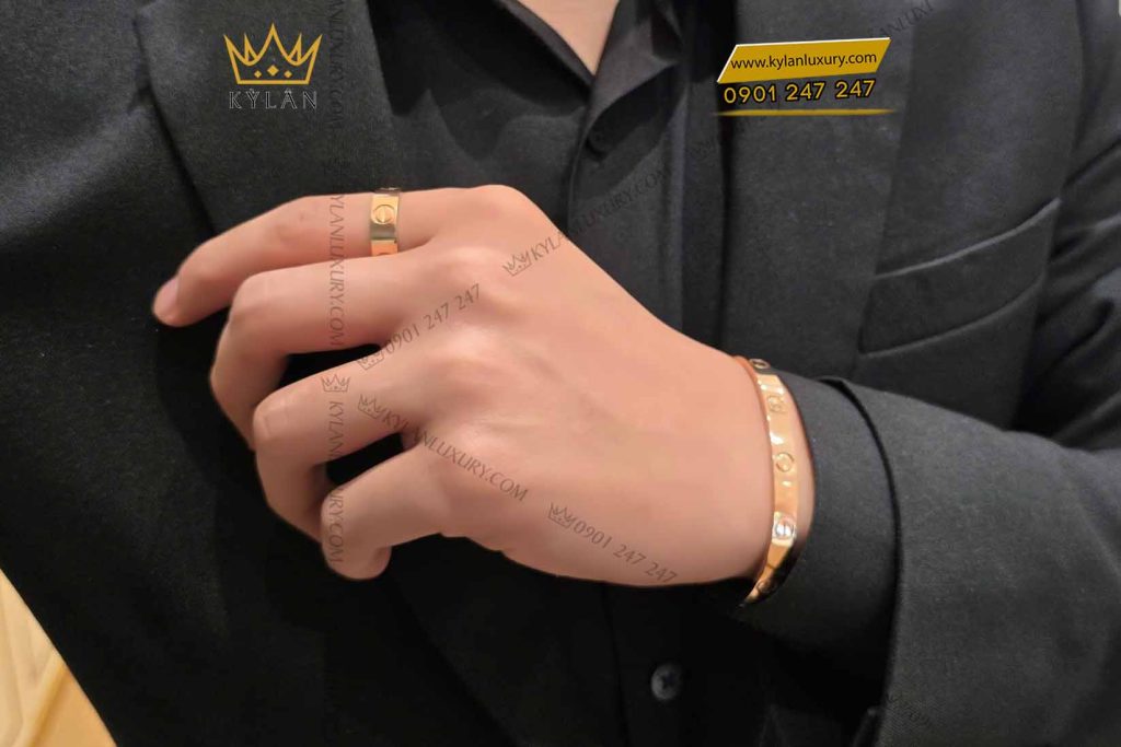 Kỳ Lân Luxury nhan nam vang nguyen khoi au750 Nhẫn nam vàng nguyên khối Au750