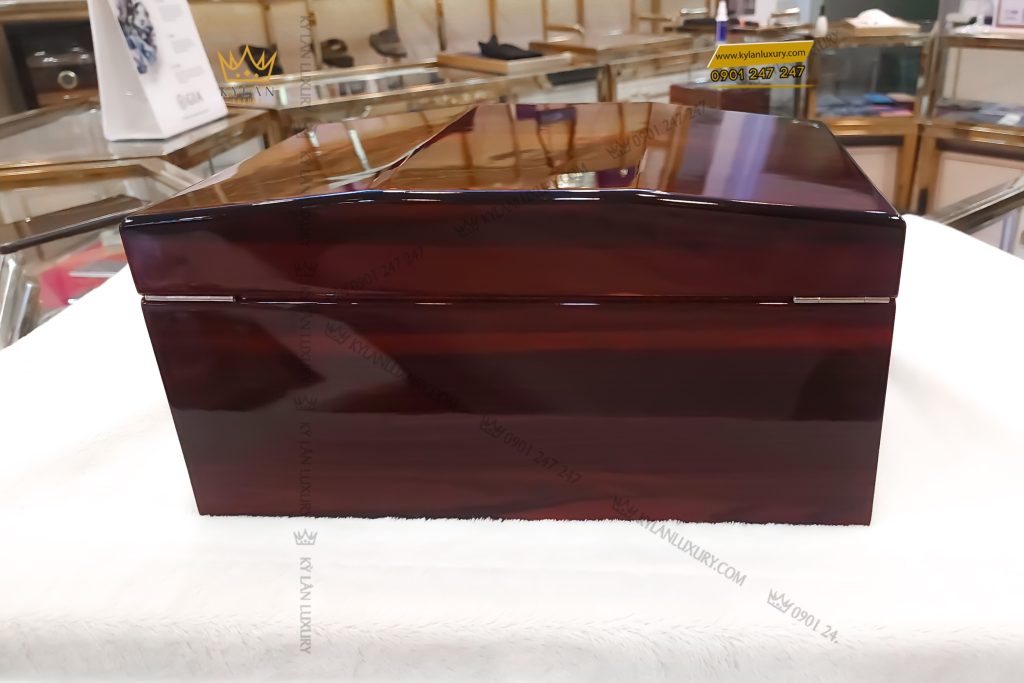 Kỳ Lân Luxury tu dung xi ga humidor lubinski mau nau sam 6 Tủ đựng xì gà Humidor Lubinski màu nâu sẫm
