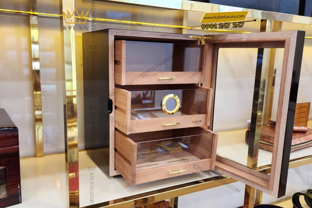 Kỳ Lân Luxury tu xi ga cao cap 5 Tủ xì gà cao cấp