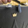 Túi Clutch KyLan Signature da Epsom mix da cá Alligator