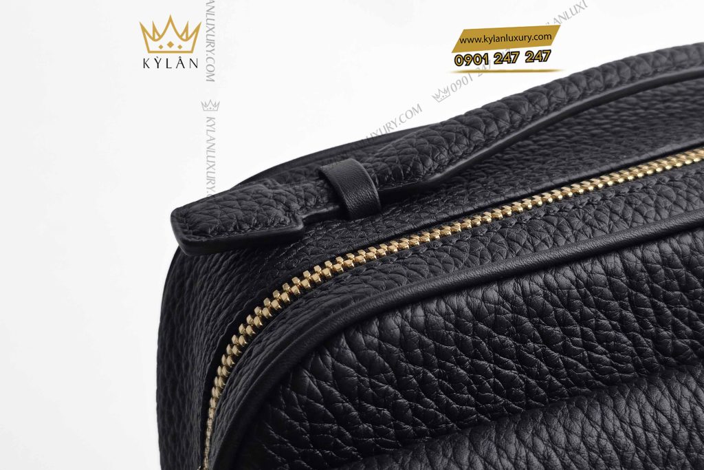 Kỳ Lân Luxury tui xach da togo dinh logo hv vang au750 4 1 Túi xách da Togo đính logo HV vàng nguyên khối Au750