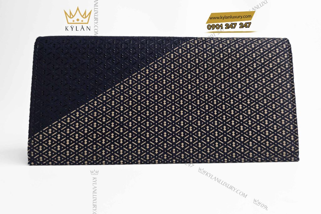 Kỳ Lân Luxury vi da hoa tiet don gian 5 Ví da họa tiết đơn giản