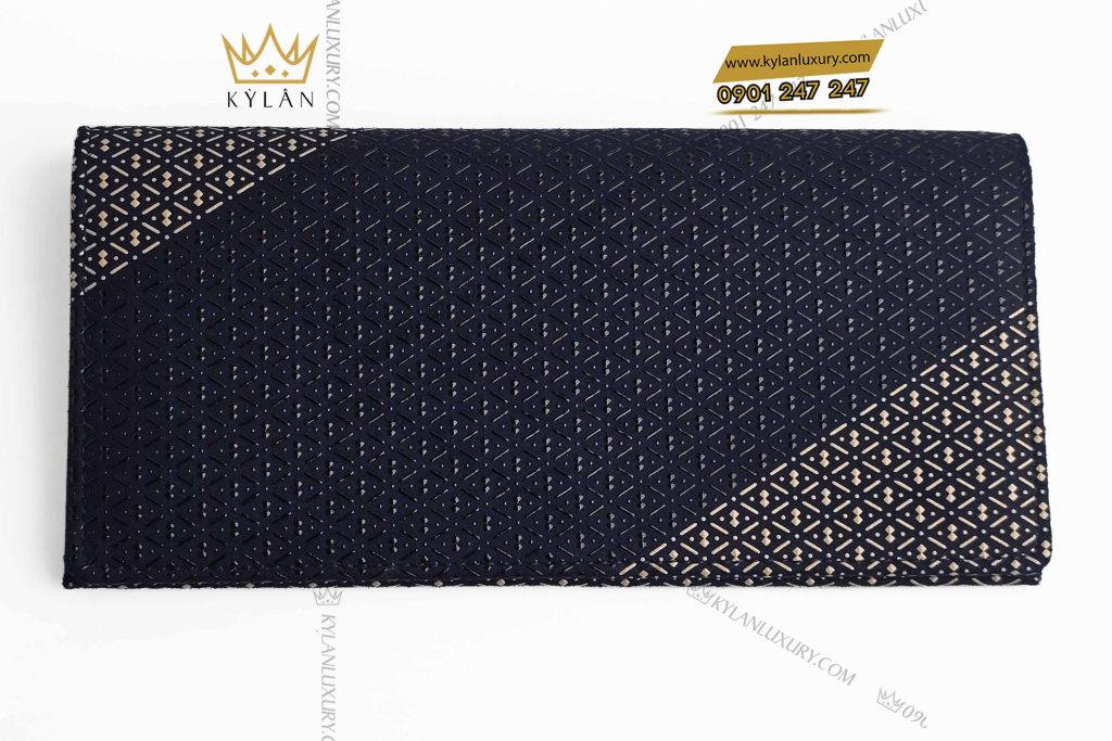 Kỳ Lân Luxury vi da hoa tiet don gian 6 Ví da họa tiết đơn giản