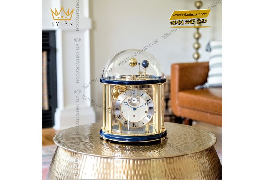 Kỳ Lân Luxury 1 Đồng hồ Hermle 22805-V30352 cổ điển gỗ tự nhiên