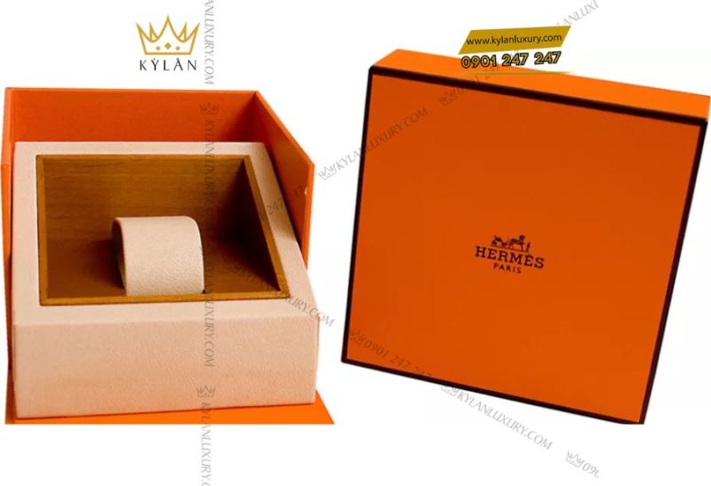 HERMÈS Cape Cod Watch 30x33mm mặt tonneau hình thùng rượu