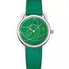 Hermès Arceau Casaque 'Cavales' 36mm mặt số tráng men