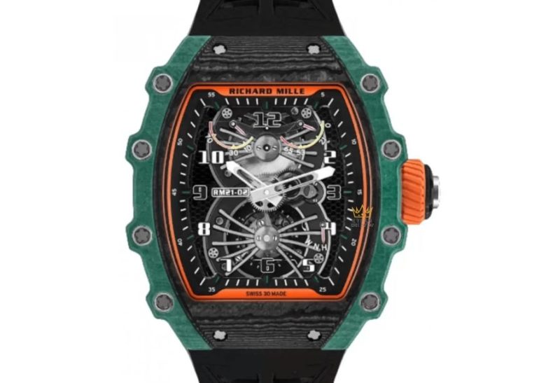 Đồng hồ Richard Mille RM21-02 Tourbillon Aerodyne Green TPT