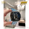 Thiết kế bộ máy được “treo lơ lửng” bằng các sợi dây cáp nhỏ cực kỳ chắc chắn của đồng hồ Richard Mille RM 53-01