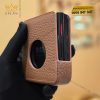Bao da điện thoại Vertu Ironflip da Togo màu nâu