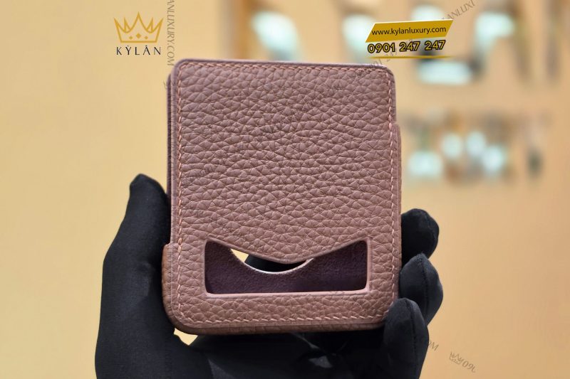 Bao da điện thoại Vertu Ironflip da Togo màu nâu
