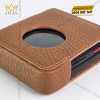 Bao da điện thoại Vertu Ironflip da Togo màu nâu