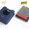 Bao da điện thoại màn hình gập Vertu Ironflip da Togo màu xanh blue