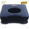 Bao da điện thoại màn hình gập Vertu Ironflip da Togo màu xanh blue
