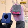 Bao da điện thoại màn hình gập Vertu Ironflip da Togo màu xanh blue