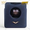 Bao da điện thoại màn hình gập Vertu Ironflip da Togo màu xanh blue