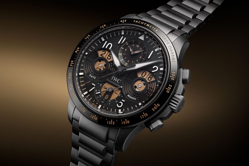 Kỳ Lân Luxury Chronograph Perpetual Calendar Digital Date Month Những chiếc đồng hồ IWC 2025