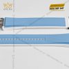 Dây đồng hồ Hublot dây cao su màu xanh