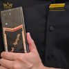 Điện thoại Vertu MetaVertu Carbon điểm vàng, khắc chữ