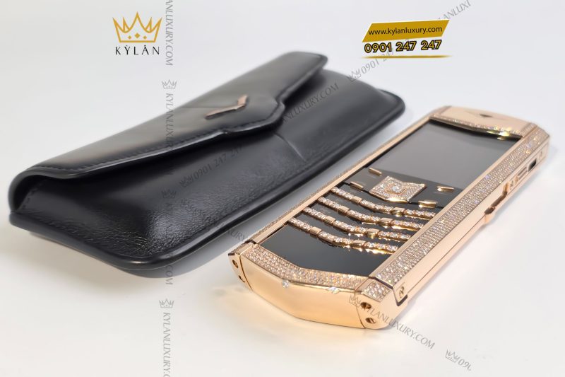 Điện thoại Vertu Signature S Gold Ziczac Mix Diamonds G63