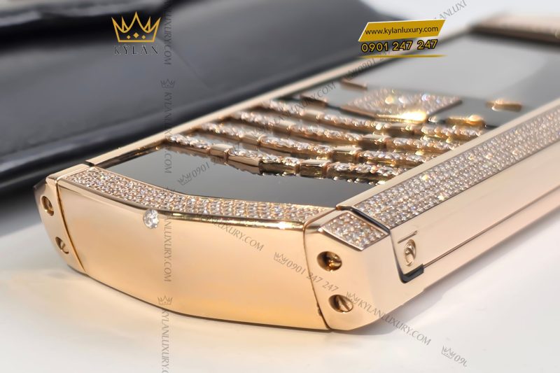 Điện thoại Vertu Signature S Gold Ziczac Mix Diamonds G63