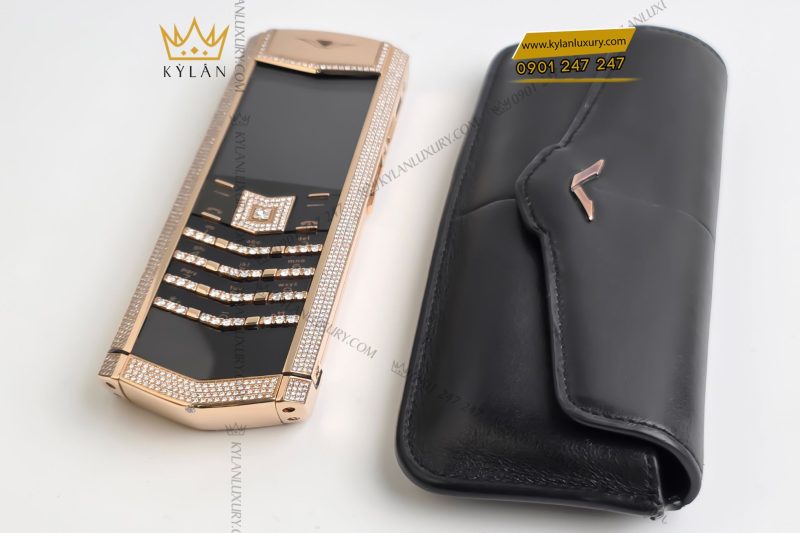 Điện thoại Vertu Signature S Gold Ziczac Mix Diamonds G63