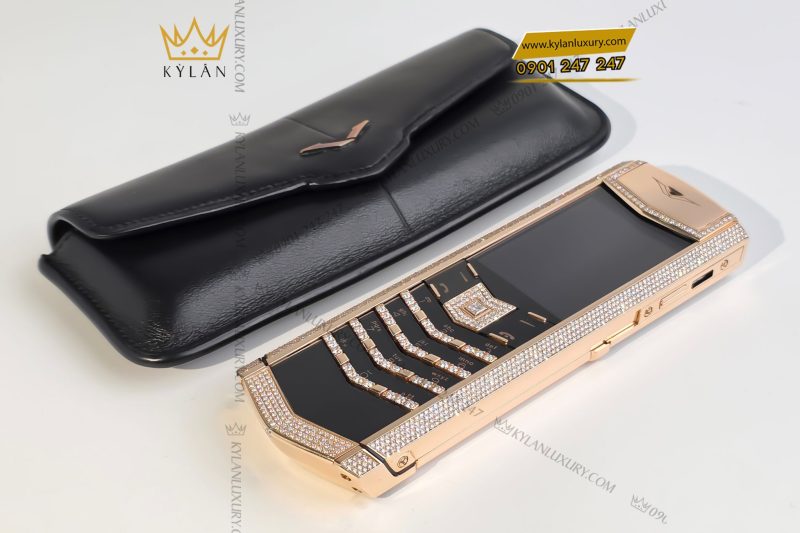 Điện thoại Vertu Signature S Gold Ziczac Mix Diamonds G63