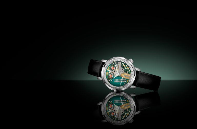 Kỳ Lân Luxury Dong ho Accutron Spaceview 314 5 Đồng hồ Accutron Spaceview 314
