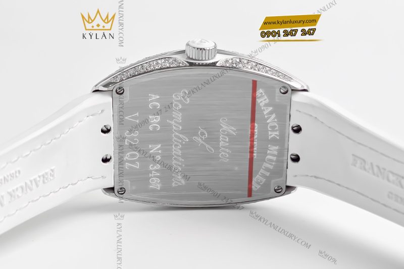 Đồng hồ Franck Muller Vanguard Lady White Full Diamond V32 QZ
