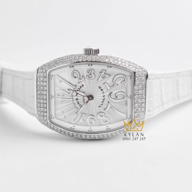 Đồng hồ Franck Muller Vanguard Lady White Full Diamond V32 QZ