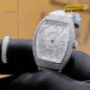 Đồng hồ Franck Muller Vanguard Lady White Full Diamond V32 QZ