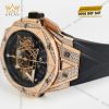Đồng hồ Hublot Big Bang Sang Bleu II King Gold Pave 45mm