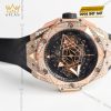 Đồng hồ Hublot Big Bang Sang Bleu II King Gold Pave 45mm