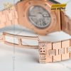 Đồng hồ Hublot Big Bang Sang Bleu King Gold Pave custom dây LDH 39mm