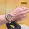 Đồng hồ Hublot Big Bang Sang Bleu King Gold Pave custom dây LDH 39mm