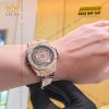 Đồng hồ Hublot Big Bang Sang Bleu King Gold Pave custom dây LDH 39mm