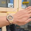 Đồng hồ Hublot Big Bang Sang Bleu King Gold Pave custom dây LDH 39mm