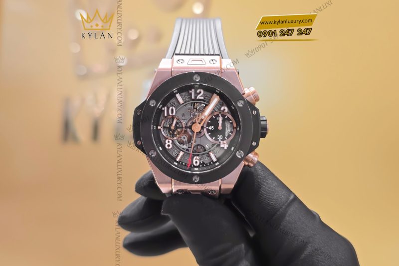 Đồng hồ Hublot Big Bang Unico King Gold Ceramic 42mm