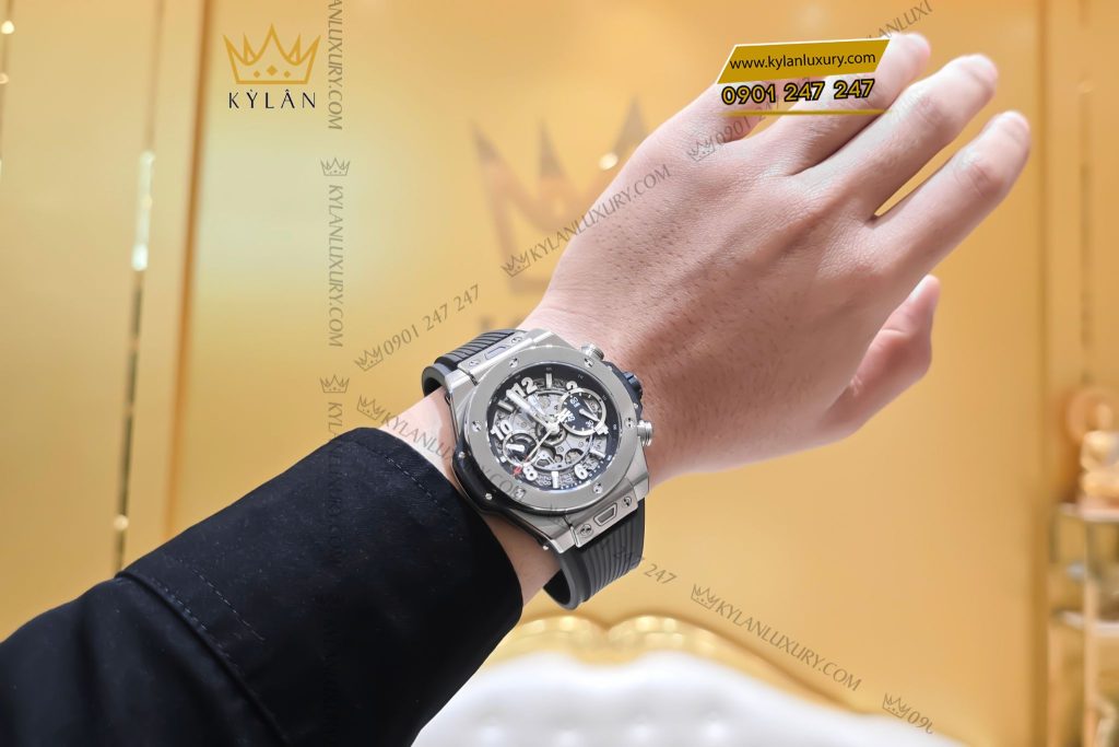 Kỳ Lân Luxury Dong ho Hublot Big Bang Unico Titanium 42mm 11 Đồng hồ Hublot Big Bang Unico Titanium 42mm