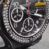 Đồng hồ Hublot BigBang Chronograph Black Magic Ceramic Diamonds 41mm