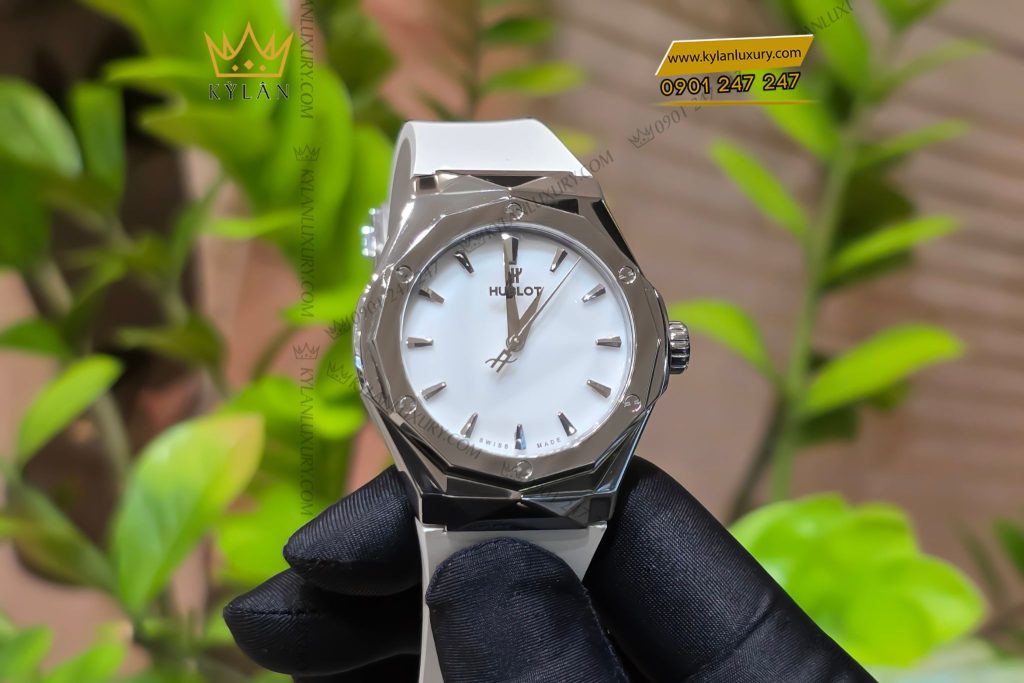 Kỳ Lân Luxury Dong ho Hublot Classic Fusion Orlinski Titanium White 40mm 13 Đồng hồ Hublot Classic Fusion Orlinski Titanium White 40mm