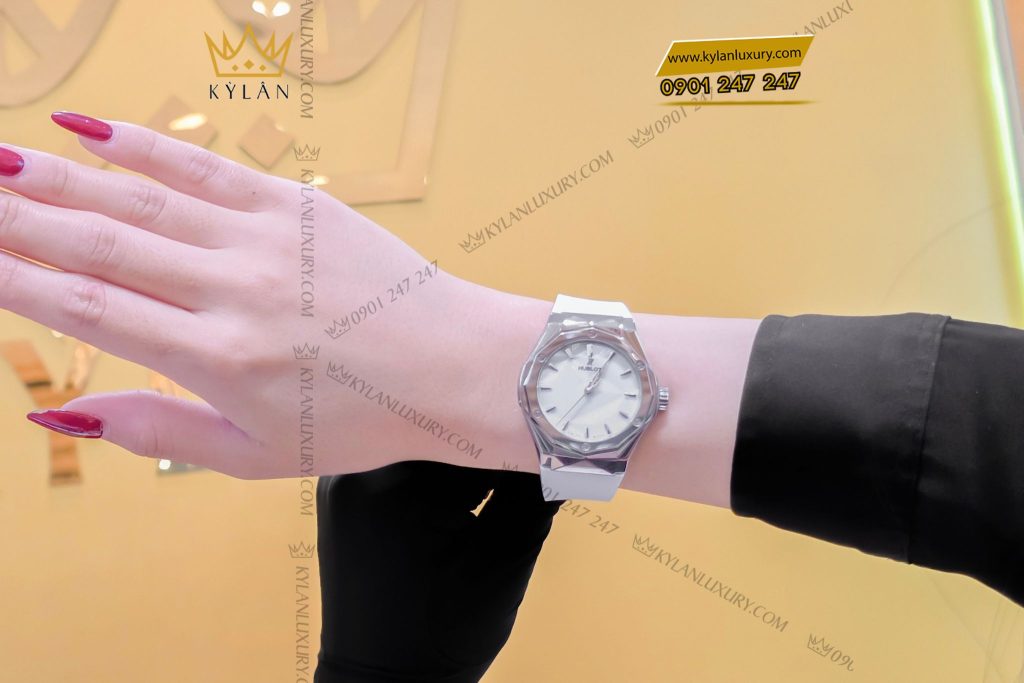 Kỳ Lân Luxury Dong ho Hublot Classic Fusion Orlinski Titanium White 40mm 15 Đồng hồ Hublot Classic Fusion Orlinski Titanium White 40mm