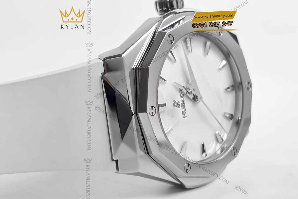 Kỳ Lân Luxury Dong ho Hublot Classic Fusion Orlinski Titanium White 40mm 6 Đồng hồ Hublot Classic Fusion Orlinski Titanium White 40mm